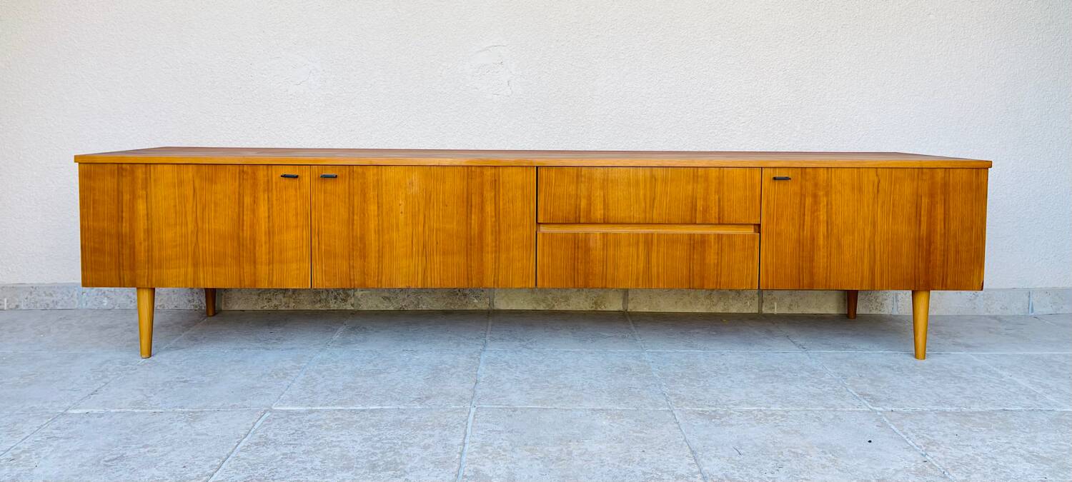 Scandinavian vintage teak sideboard