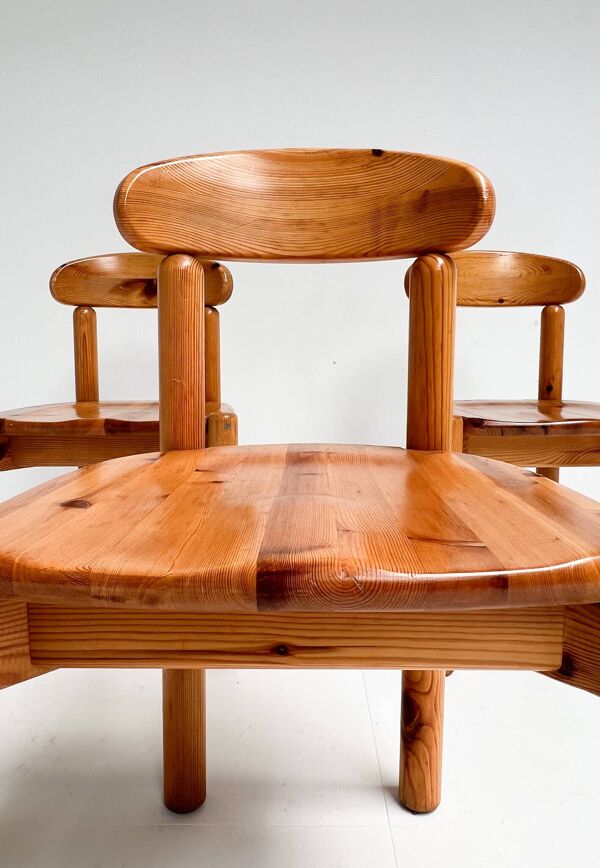 Ensemble de 3 chaises par Rainer Daumiller pour la scierie Hirtshals, années 1970