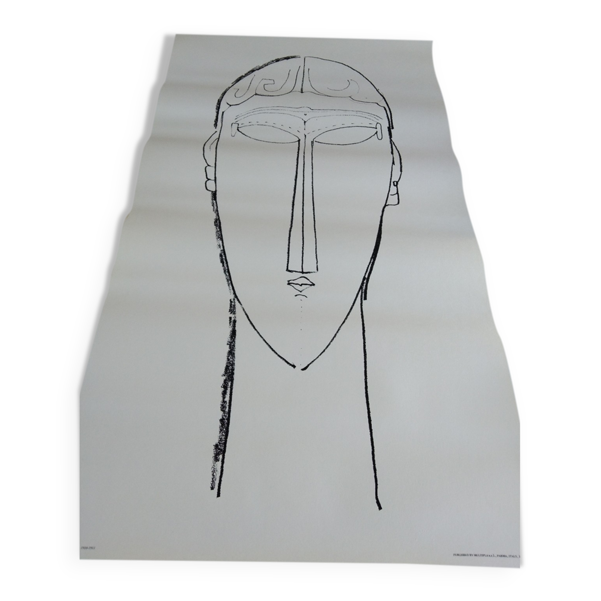 Modigliani poster "The head"