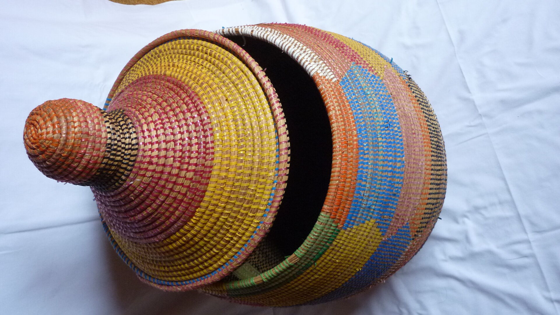 Senegalese braided basket