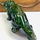 Art Deco lion statue 1930 cracked Saint Clement