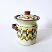 Moutardier vintage bulgare céramique Troyan