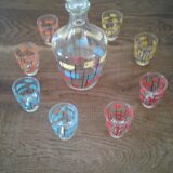 Liquor service set from the 70s