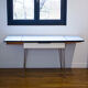 Table formica extensible pieds eiffel