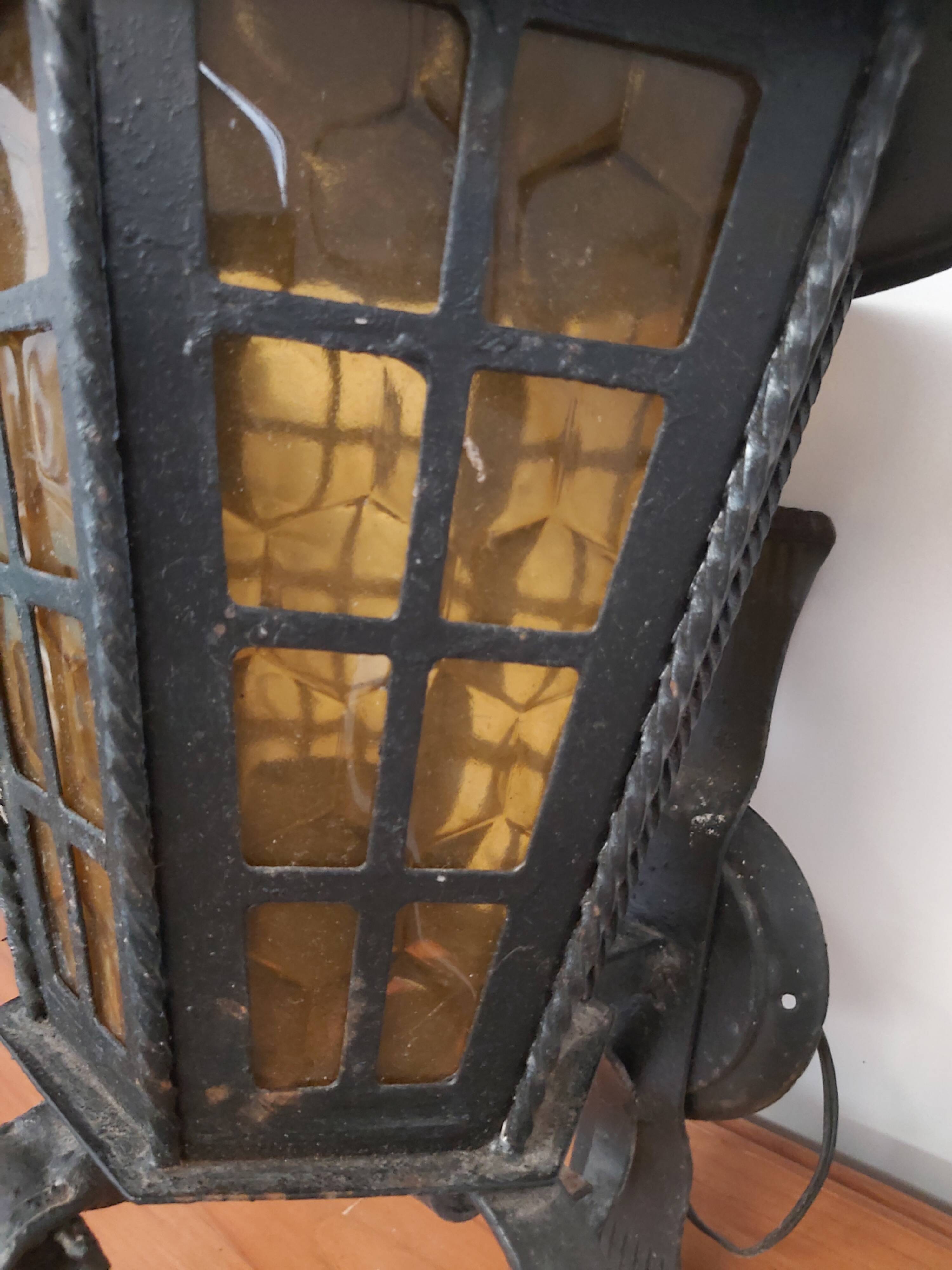 Pair of vintage lanterns