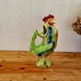 Pichet coq en barbotine St-Clément