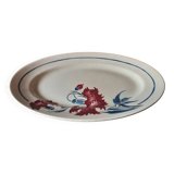 Oval platter K G Luneville