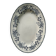 Plat ovale 1900 « Réaumur » faïence de Lunéville