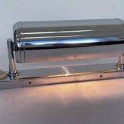 Bauhaus adjustable Chrome Wall Lamp, 1930s - Czechoslovakia