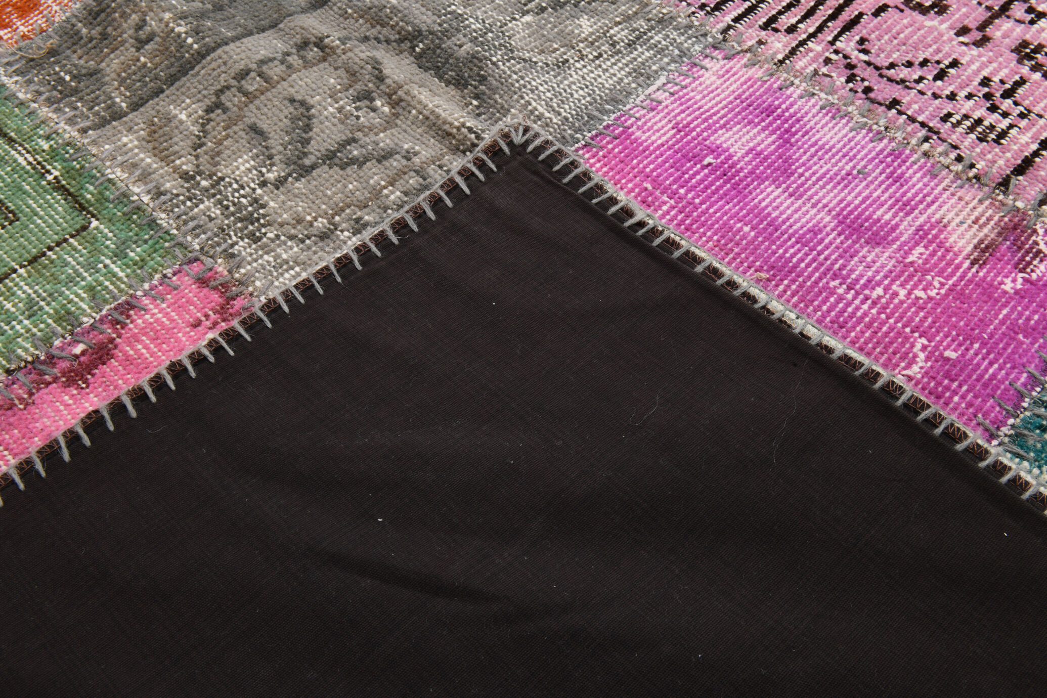 Distressed multicolor turkish rug 299x209 cm