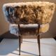 Chaise  moumoute vintage pour enfant