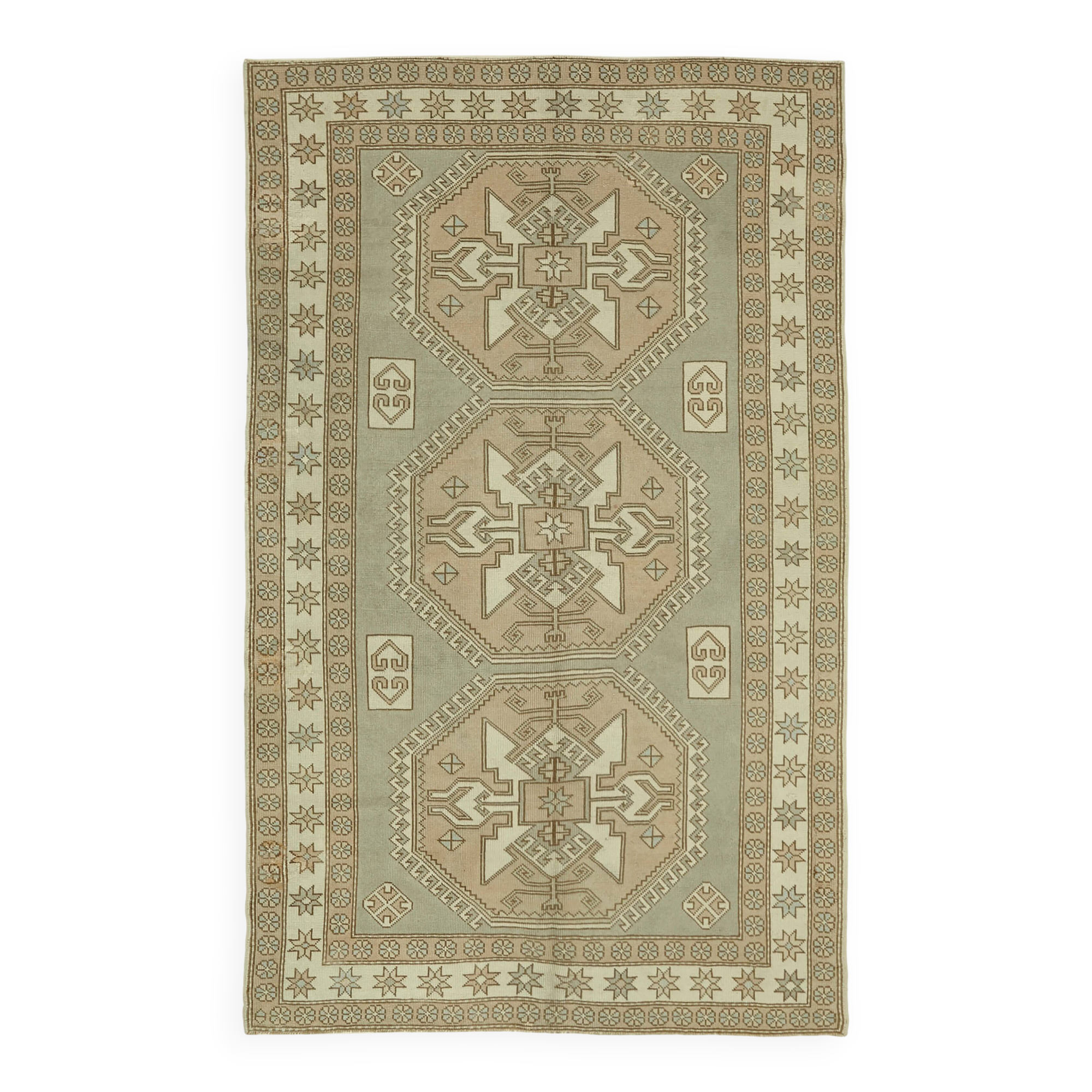 Turkish Vintage Anatolian Rug 179 cm x 283 cm