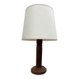 Art Deco solid wood table lamp