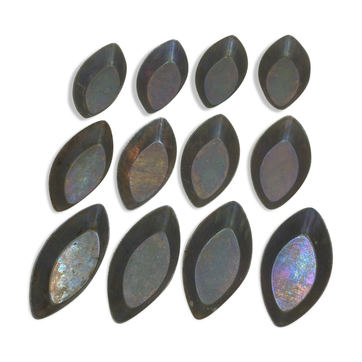 Set of 12 tray molds