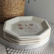 Assiettes plates tiffani