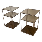 Set of two tables by Max Sauze. 1970. Space Age.