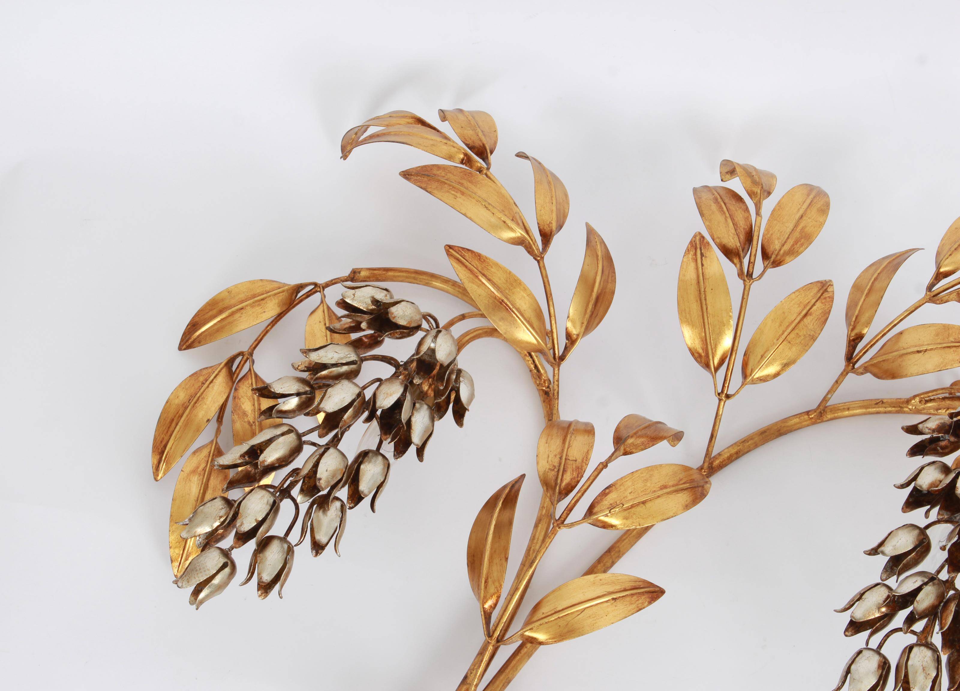 Monumental Wall Light Hans Kögl Pioggia D'oro, 1970s