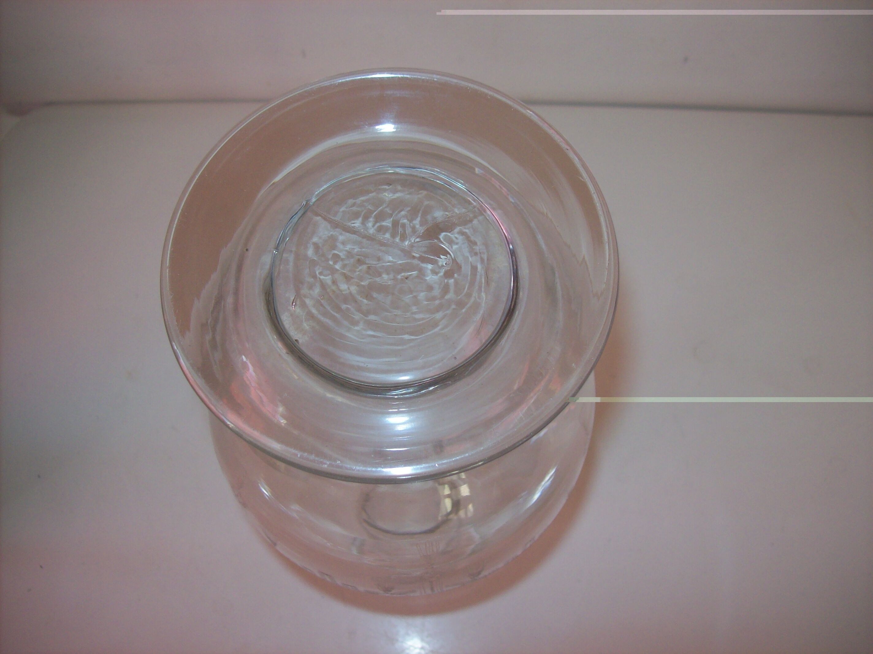 Carafe in blown glass