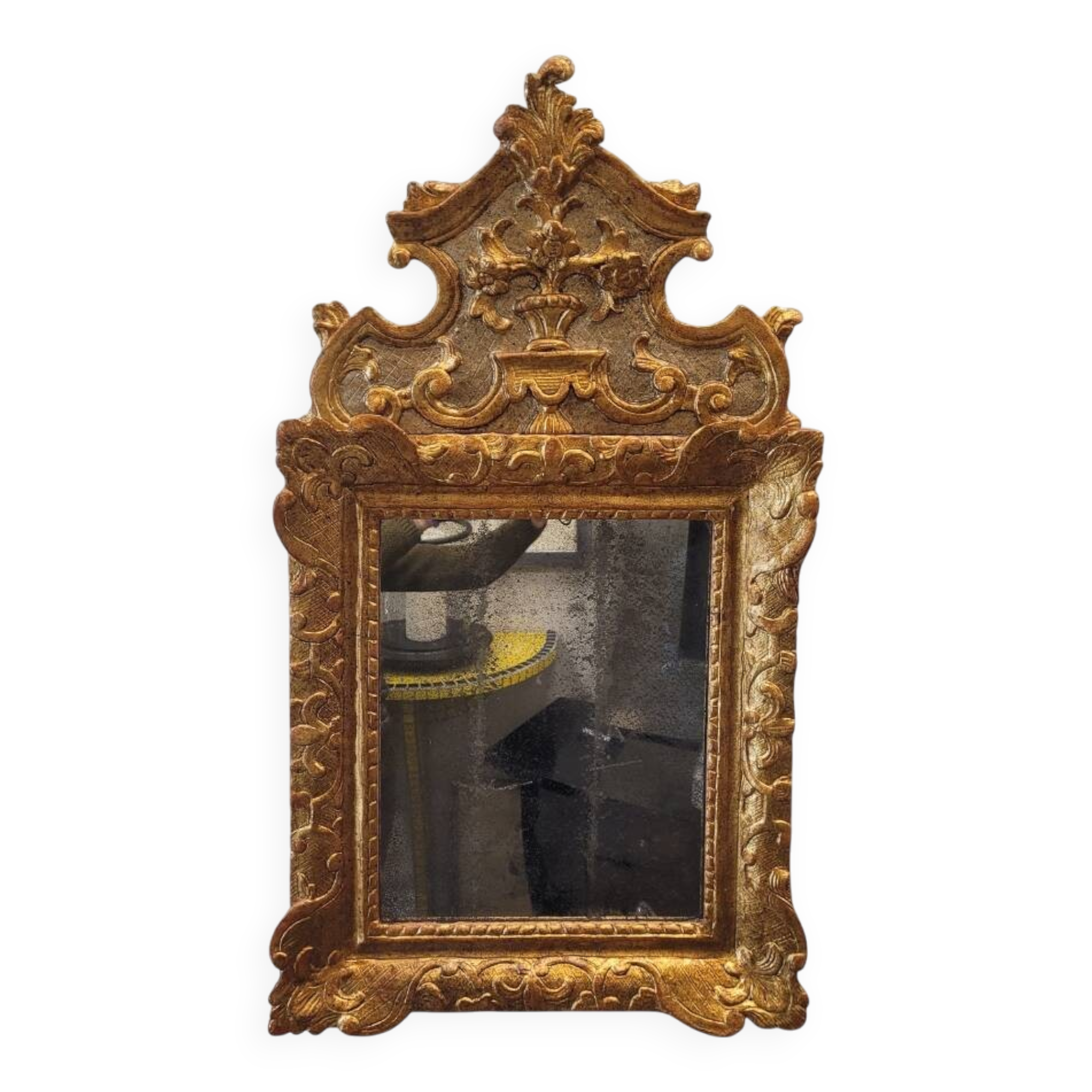 Espejo Estilo Regencia, Madera tallada, pps. s. XIX – France