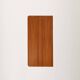 Scandinavian teak chest of drawers with sculpted recessed pulls