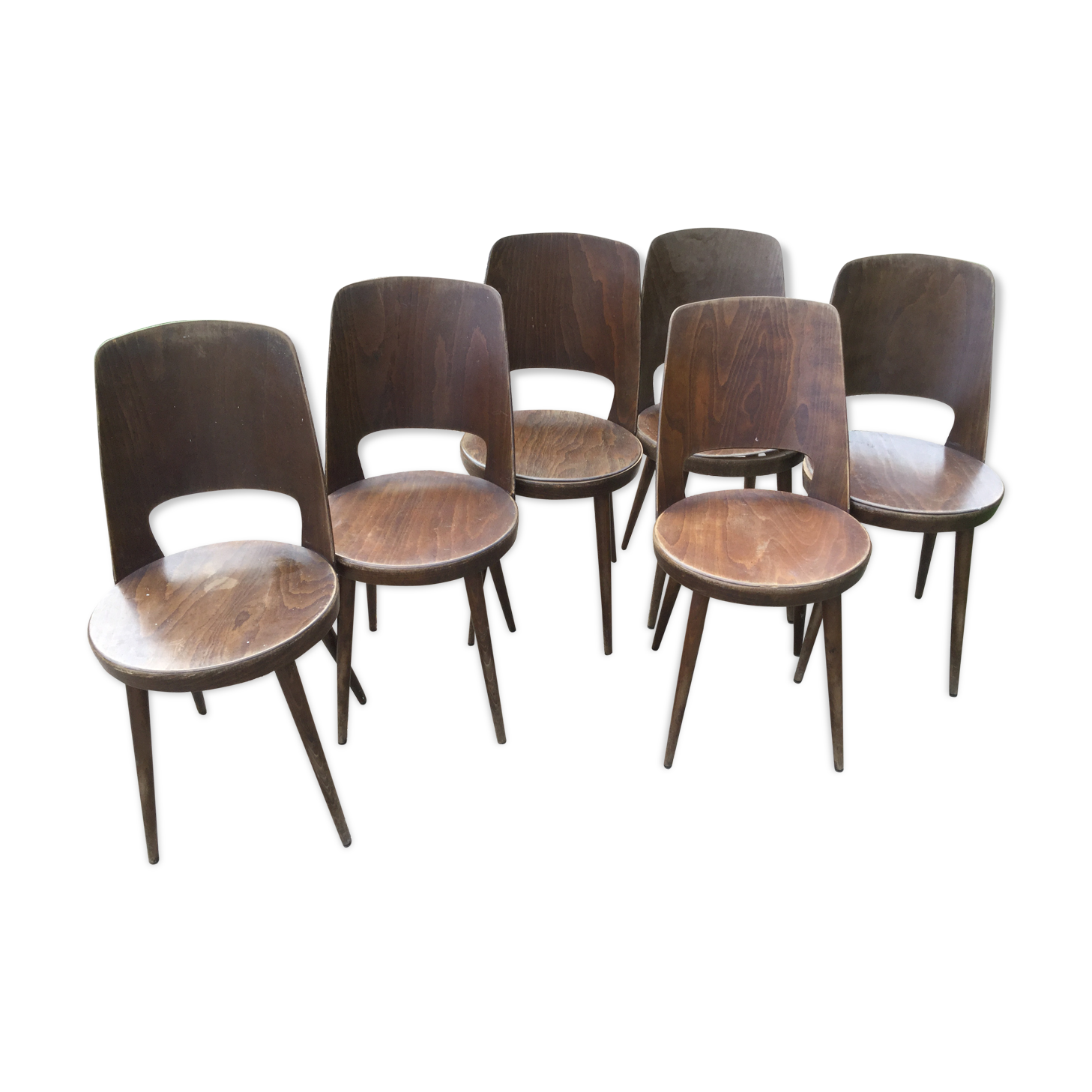 Set of 6 chairs Baumann Mondor