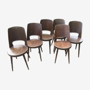 Set de 6 chaises Baumann Mondor