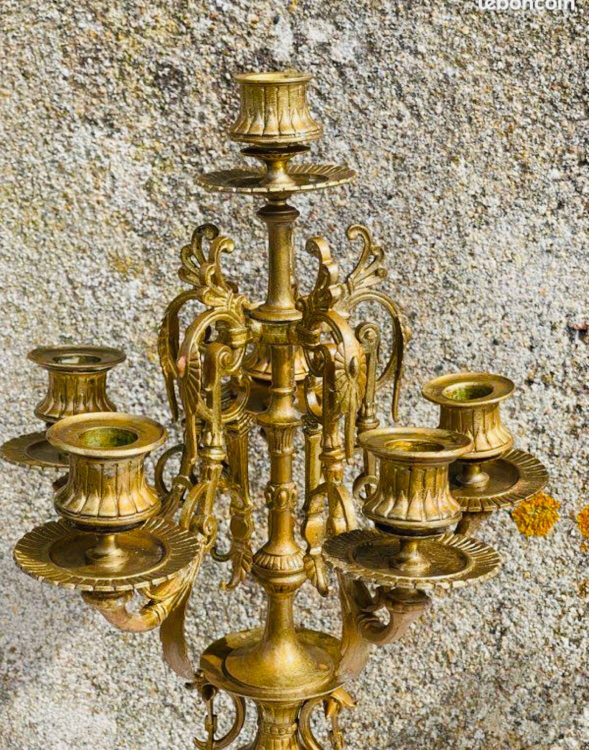 Candélabres en bronzes