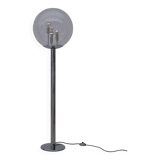 Floor lamp by doria leutchen in chrome and glass, germany 1970