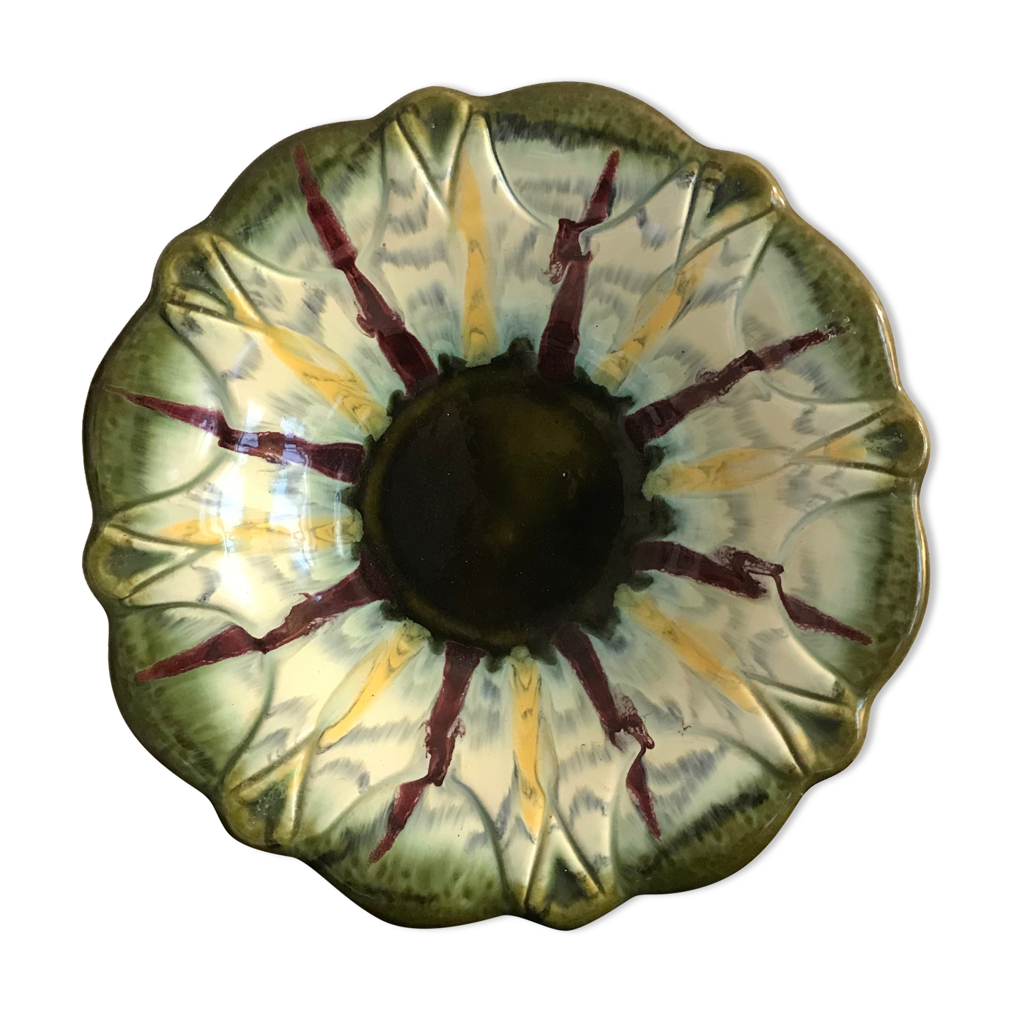 Large flower dish