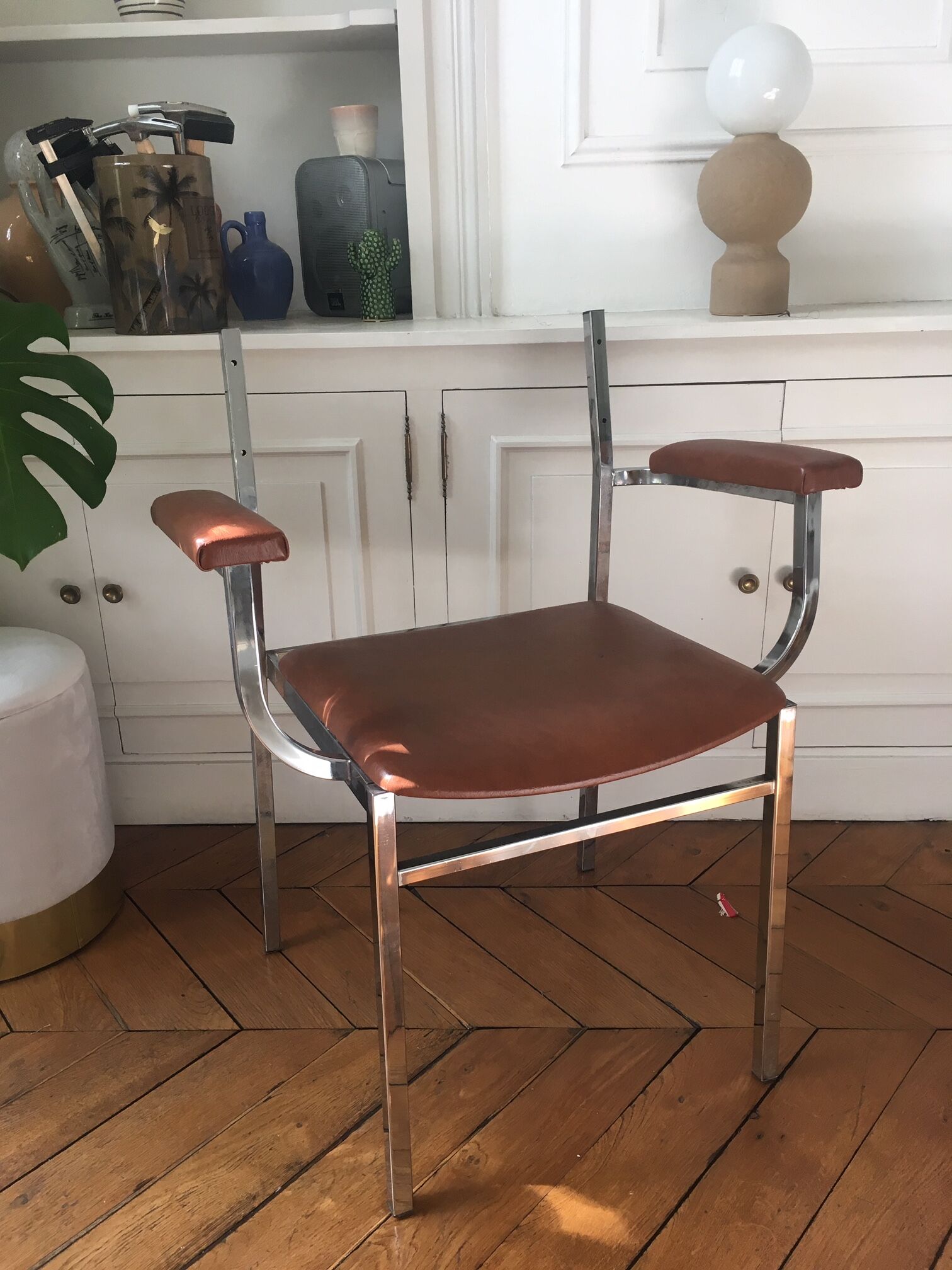 Restored vintage  armchair 70
