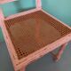 Shabby cane chair