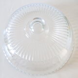 Glass cheese bell, vintage