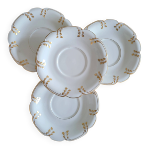 4 Assiettes à Dessert - vieux