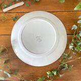 Antique serving dish in earthenware from Creil & Montereau
