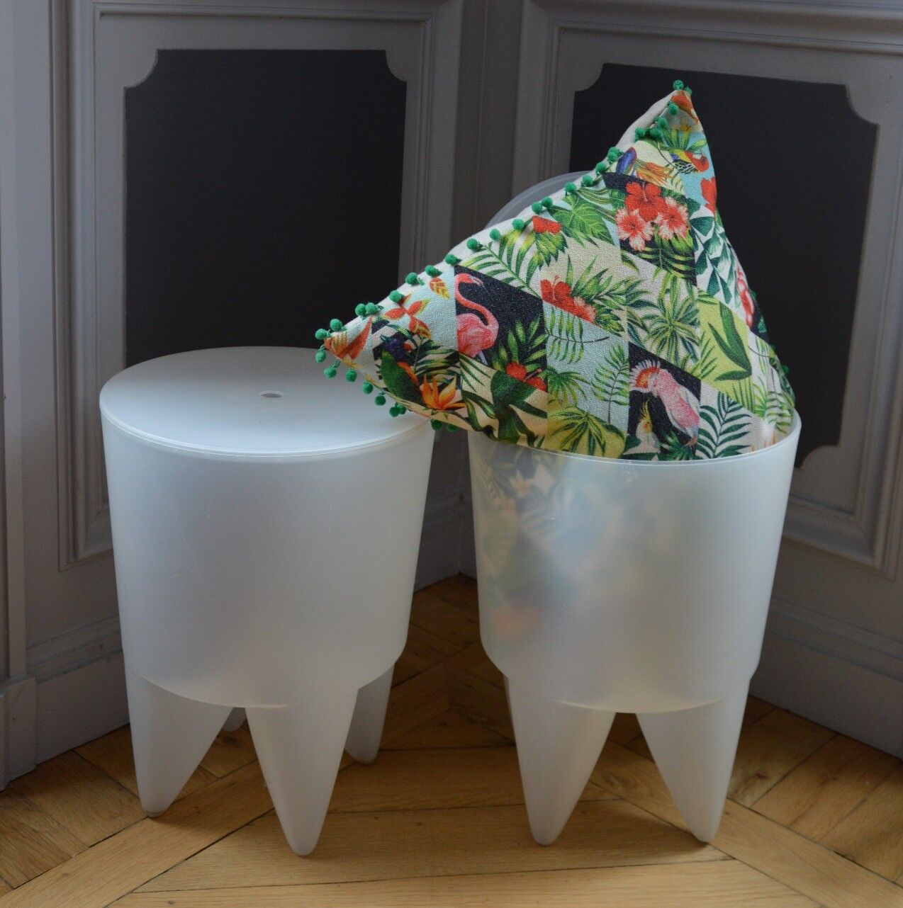 Set of two stools Bubu Philippe Starck