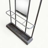 1950s chrome-plated aluminum entrance hall