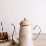 Cafetière en grès émaillé