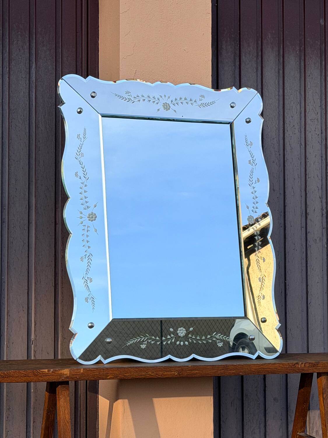 Vintage Venetian mirror