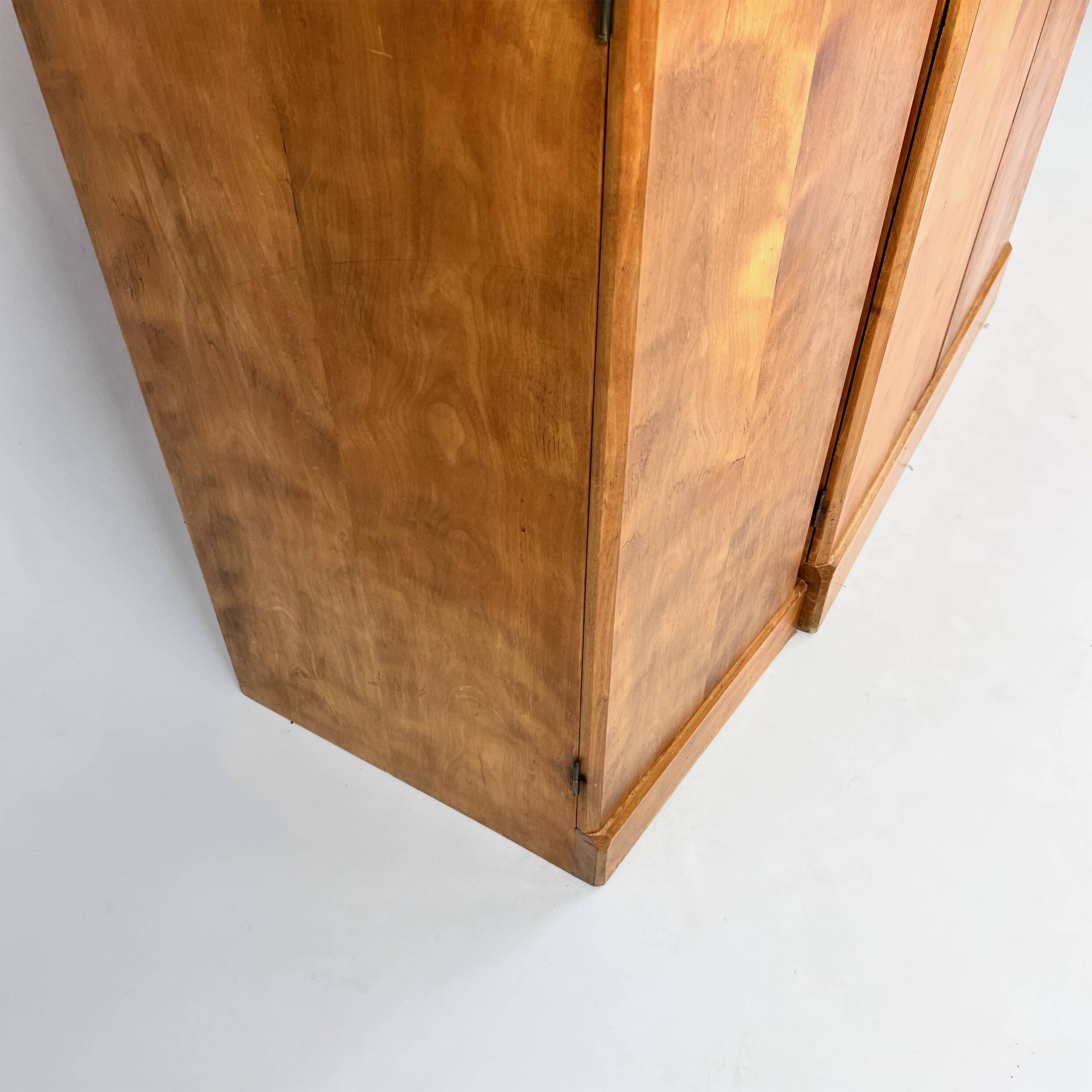 Anthroposophical Handmade Wardrobe, Netherlands, 1940s