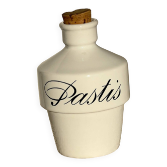 Carafe vintage Pastis publicitaire porcelaine années 1970