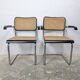 Paire de fauteuil B64 - Design Marcel Breuer