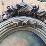 Pair of anonymous romantic paintings with oval views