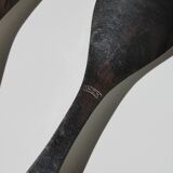 Vintage bamboo salad cutlery