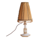 Opaline gilded glass table lamp, 1920s