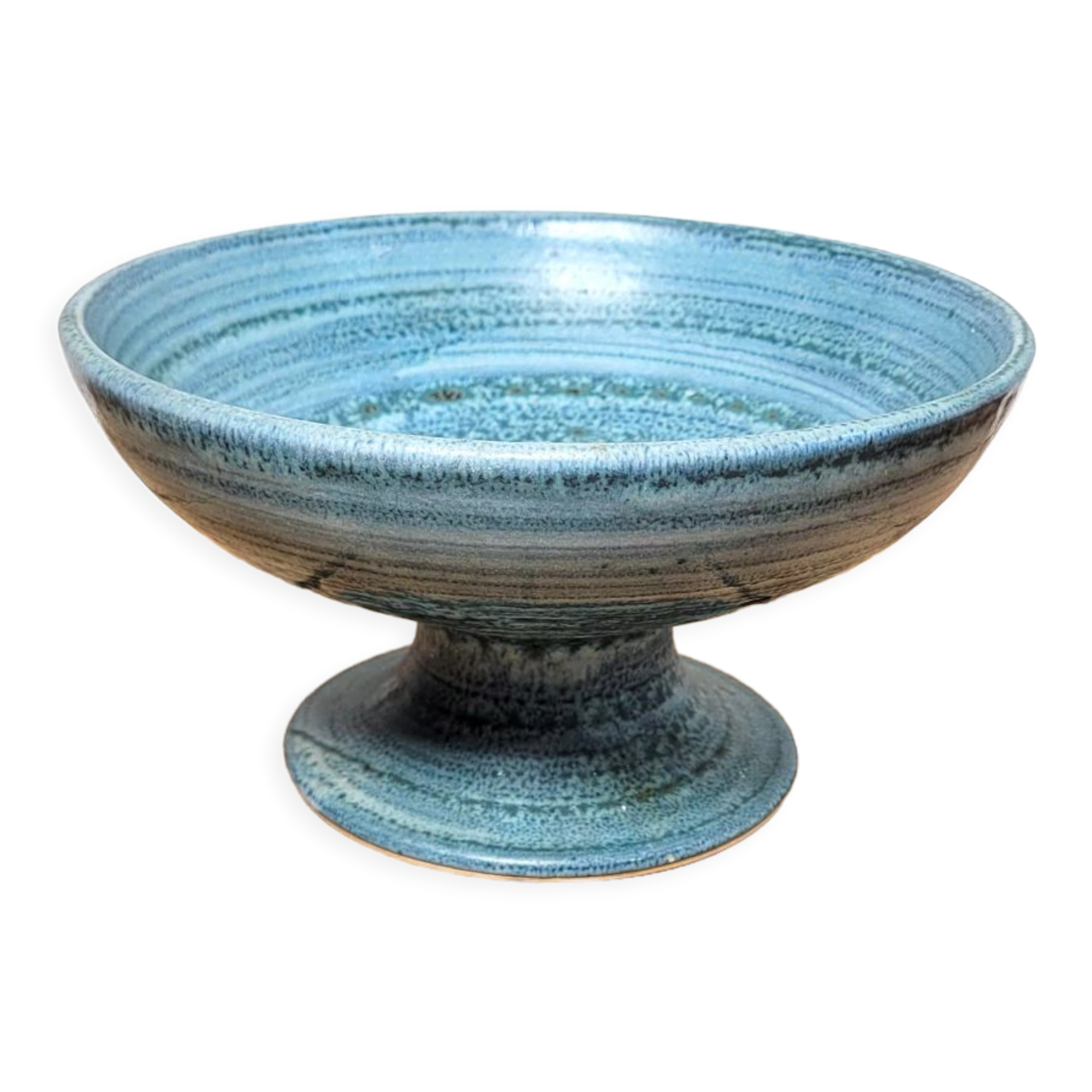 Ceramic cut dish L.P Carnac
