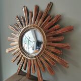 Vintage resin sun mirror, witch's eye