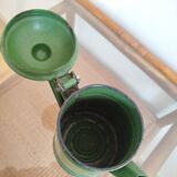 Enameled sheet metal teapot