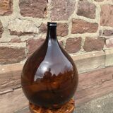 Brown amber demijohn