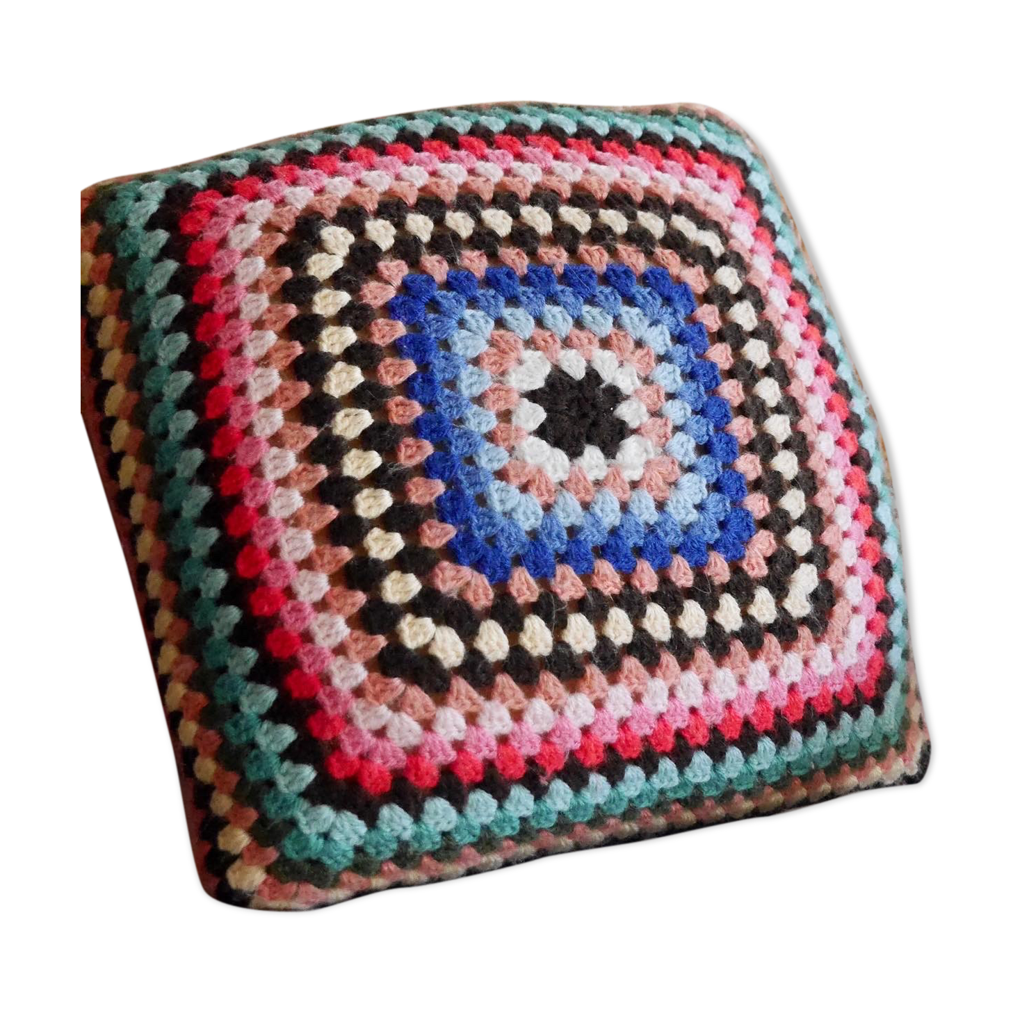 Crochet cushion