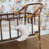 Rattan cot
